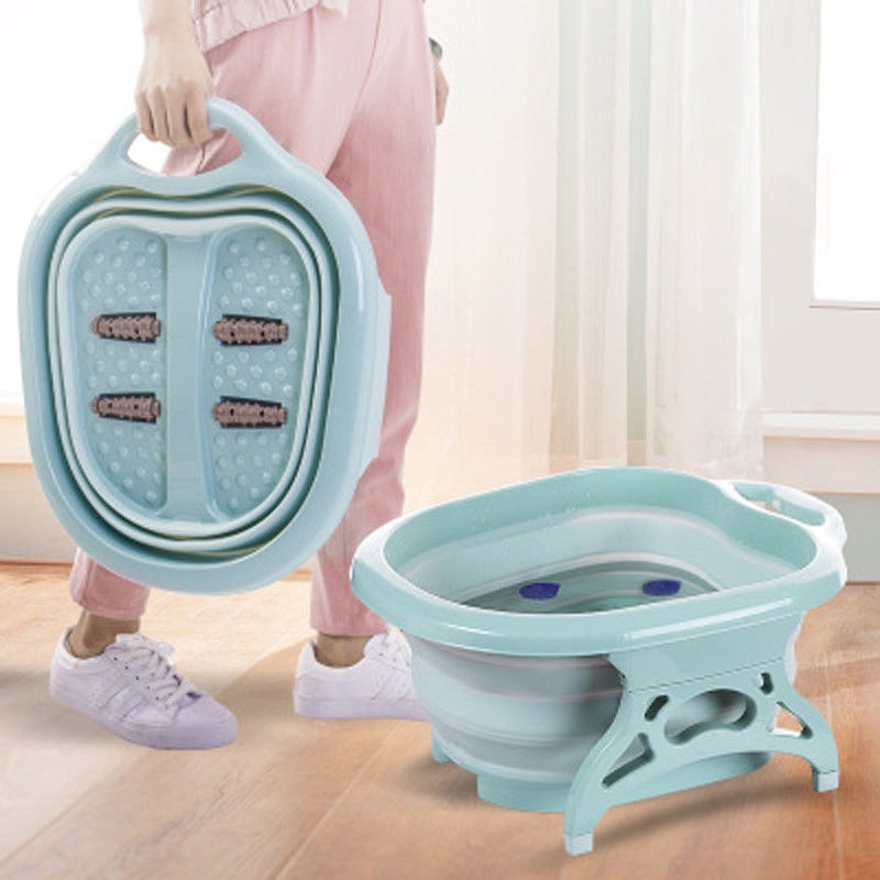 Tragbare Falten Fuß Spa blasiert Massage Rad, Badewanne, Badewanne Fuß Waschbecken