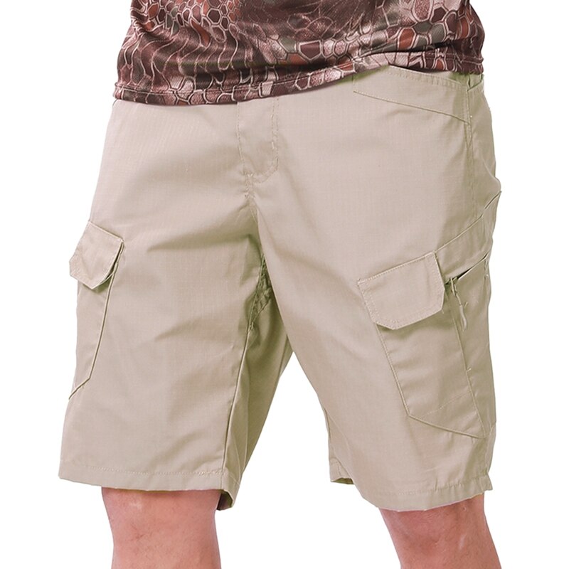 draussen kurze Hose männer Sommer Wandern kurze Hose Multi-Tasche Sport Radfahren Ausbildung Werkzeug kurze Hose khaki