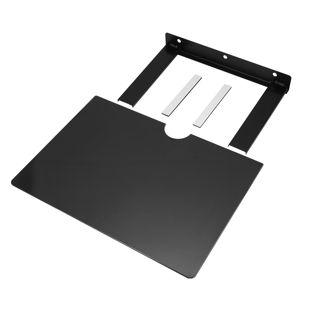 Zauberstab-Montiert einstellen-oben-Kasten Halterung DVD Halterung Glas Schwimmende Regal Für DVD-Spieler einstellen-oben Kasten spiel Konsole TV Zubehör