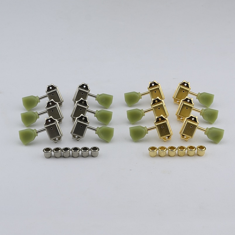 【gemacht in Korea】 1 einstellen GuitarFamily Gitarre Zubehör 3R-3L Jahrgang Luxus Kluson Gitarre Mechaniken Mechaniken