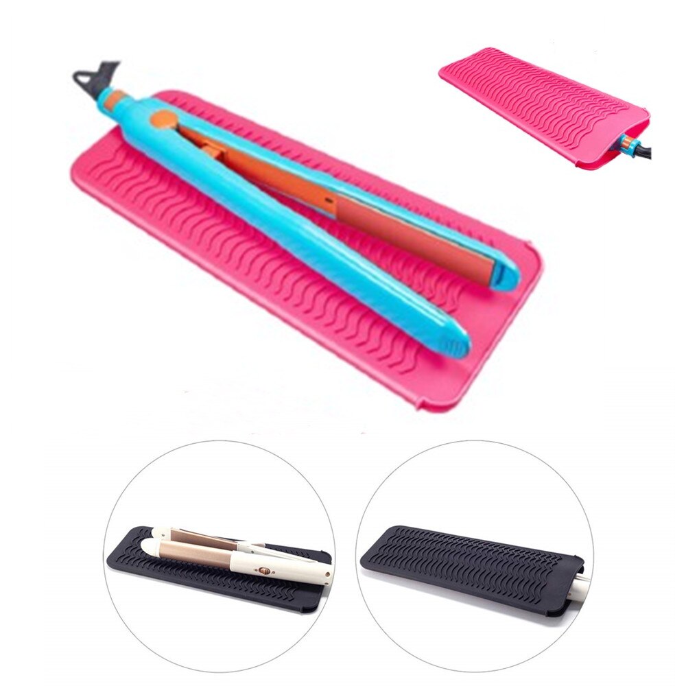 Silikon Hitze Beständig Reise matt Tasche für Flache Eisen, Eisstockschießen Eisen, Haarglätter, Haar Eisstockschießen ZauberstäSein, heißer Haar Werkzeuge