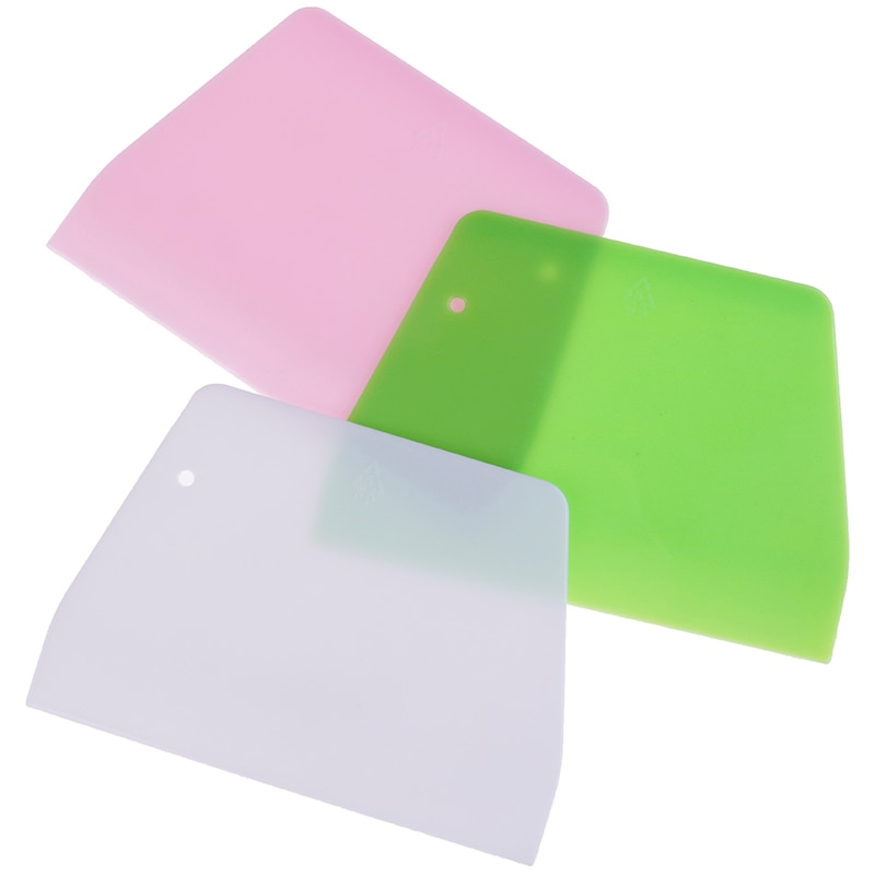 1PC Kuchen Schaber Teig Cutter Backformen Zubehör Backen Werkzeuge Kuchen Spachtel Küche Produkt Gebäck Bäckerei Werkzeuge 3 Farben