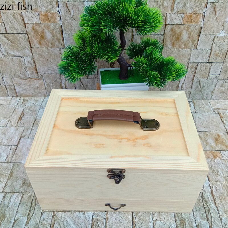 Holz NäHenne werkzeug Lagerung Kasten DIY Multi-funktion NäHenne Kasten NäHenne und stickerei werkzeug Lagerung Kasten