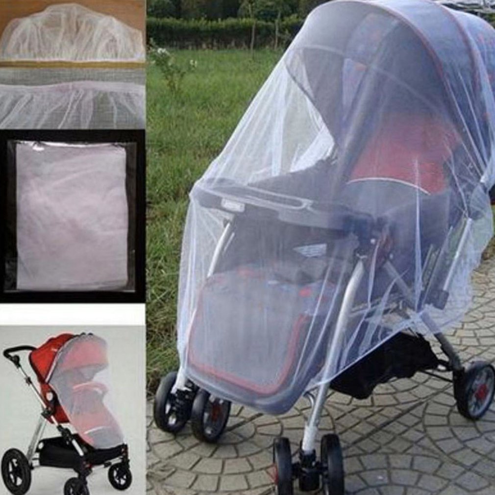 Baby Pflege freundlicher Kind Kinderwagen Kinderwagen Einfarbig Säugling Sicher Moskito Netz Insekt Netz Gittergewebe Buggy Abdeckung Für Baby Kleinkind