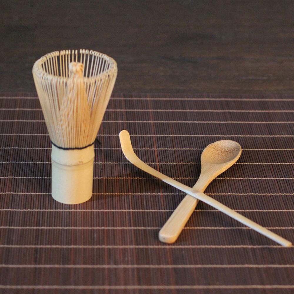 3 teile/satz Japanischen Matcha Tee-einstellen Bambus Schneebesen Scoop Tee Löffel Matcha Pinsel Küche Esszimmer Bar Teegeschirr Tee Werkzeug