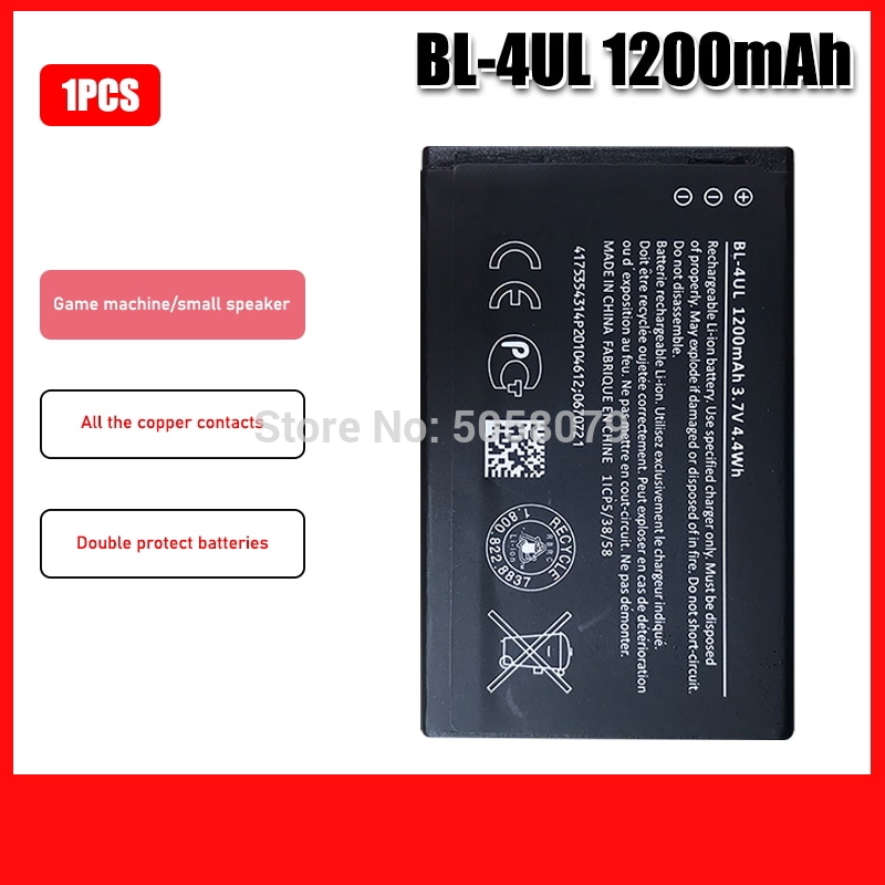 BL-4UL 1200mAh Batterie Für Nokia Asha 225 RM-1011 1012 1126 1172 TA-1030 Neue batterie + Verfolgung nummer