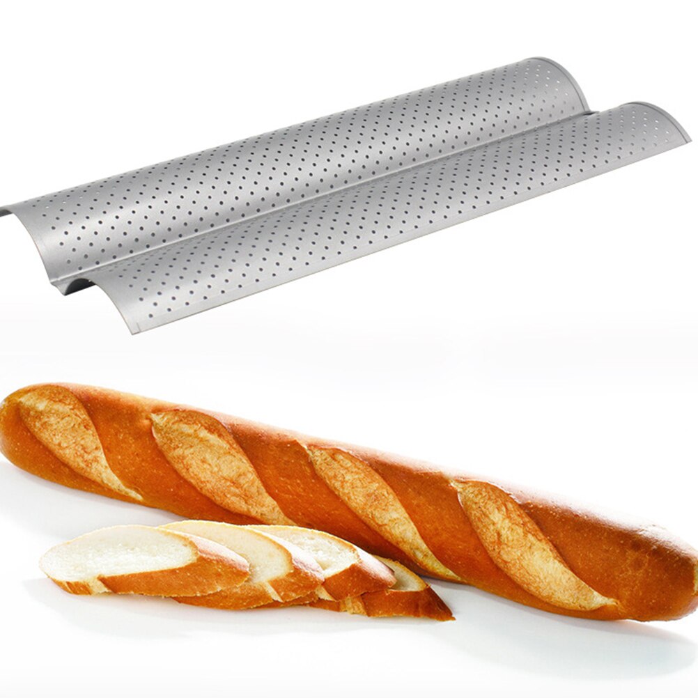 1Pc Stangenbrot Backform Küche Backen Werkzeug Brot Stock Welle Stock Stangenbrot Backblech für Backen Hause