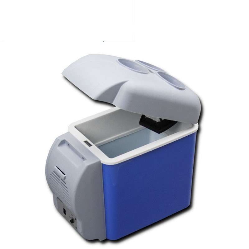 Mini 12v Auto kühlschrank 7,5 liter familie Auto mit eine heißer kalten boxen Mini kühlschrank kleinen kühlschrank Auto warme kalten boxen können