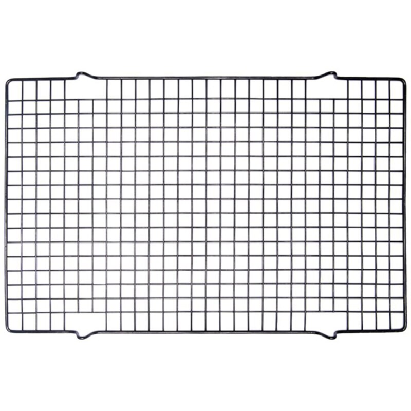 4 Packungen Kühlung Gestell Backen Gestell Diy Backen Werkzeuge Kuchen Kühlung Gestell Nicht-Stock Brot Kühlung Gestell Backen Kuchen kalten Rahmen Schwarz Keine