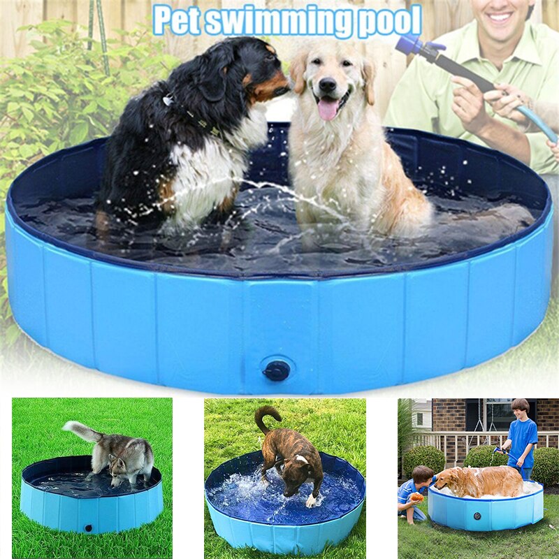 Tragbare Hund Schwimmen Schwimmbad Faltbare Haustier Schlecht Schwimmbad Faltbare Hund Badewanne Haustier Badewanne Schwimmbad für Hunde Katzen Haustier Zubehör