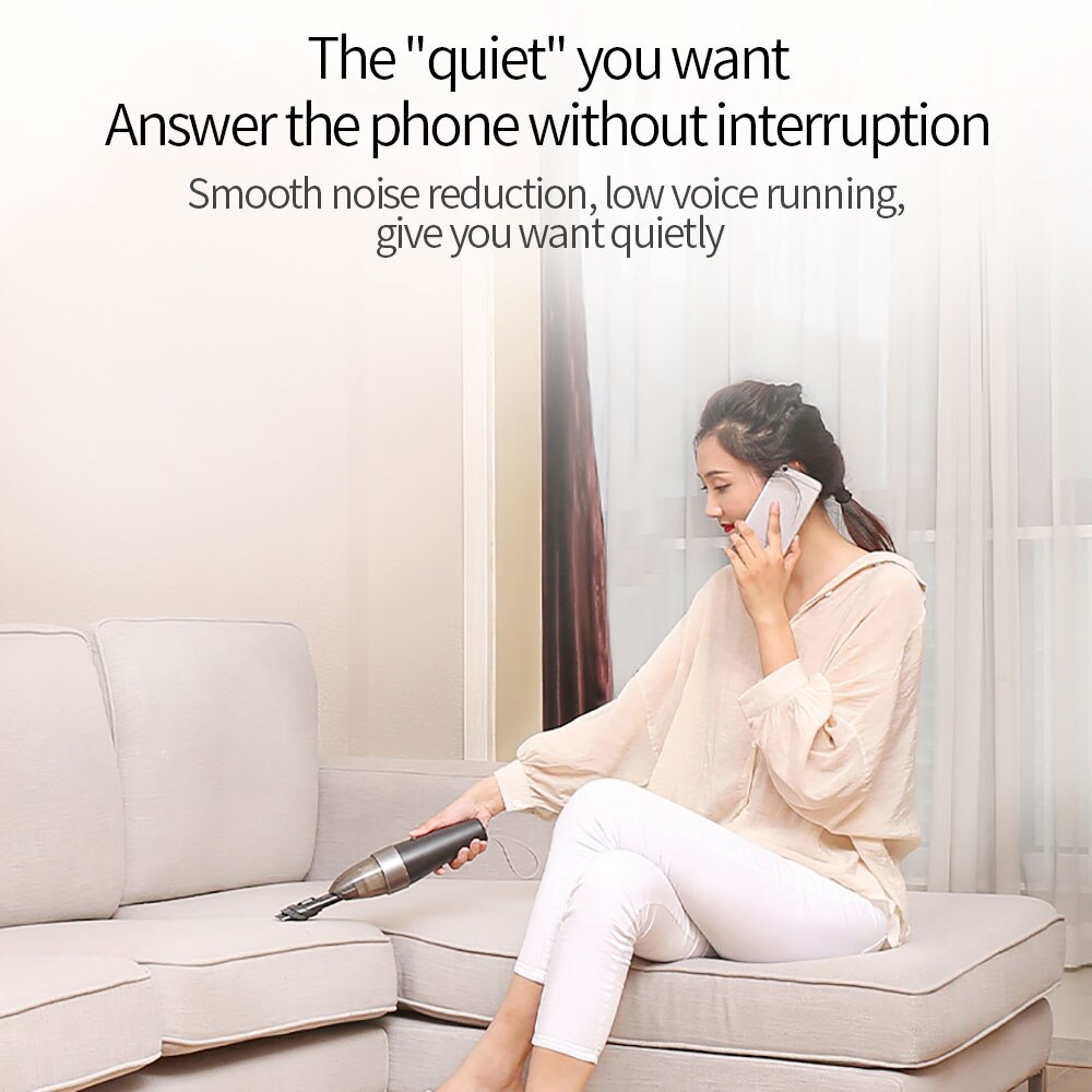 Reinigung 120W Auto Staubsauger Drahtlose Vakuum Handheld Staubsauger Starken sog Auto Mini Wiederaufladbare Auto Staubsauger