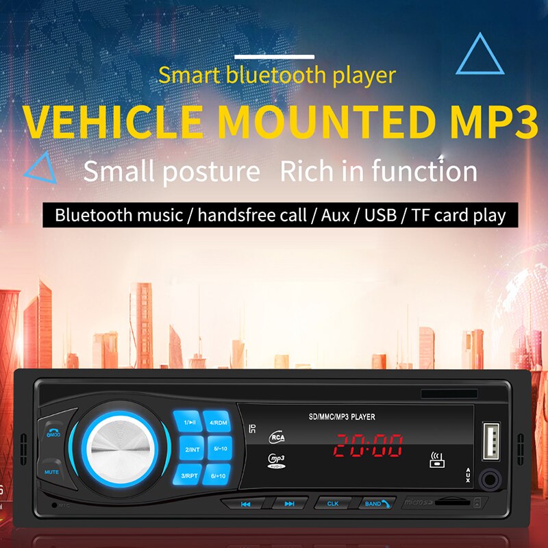 Auto FM Radio SWM 8013 Einzigen 1Lärm Auto Stereo MP3 Spieler Kopf Einheit Bluetooth USB 2,0 AUX Radio Auto Elektronik