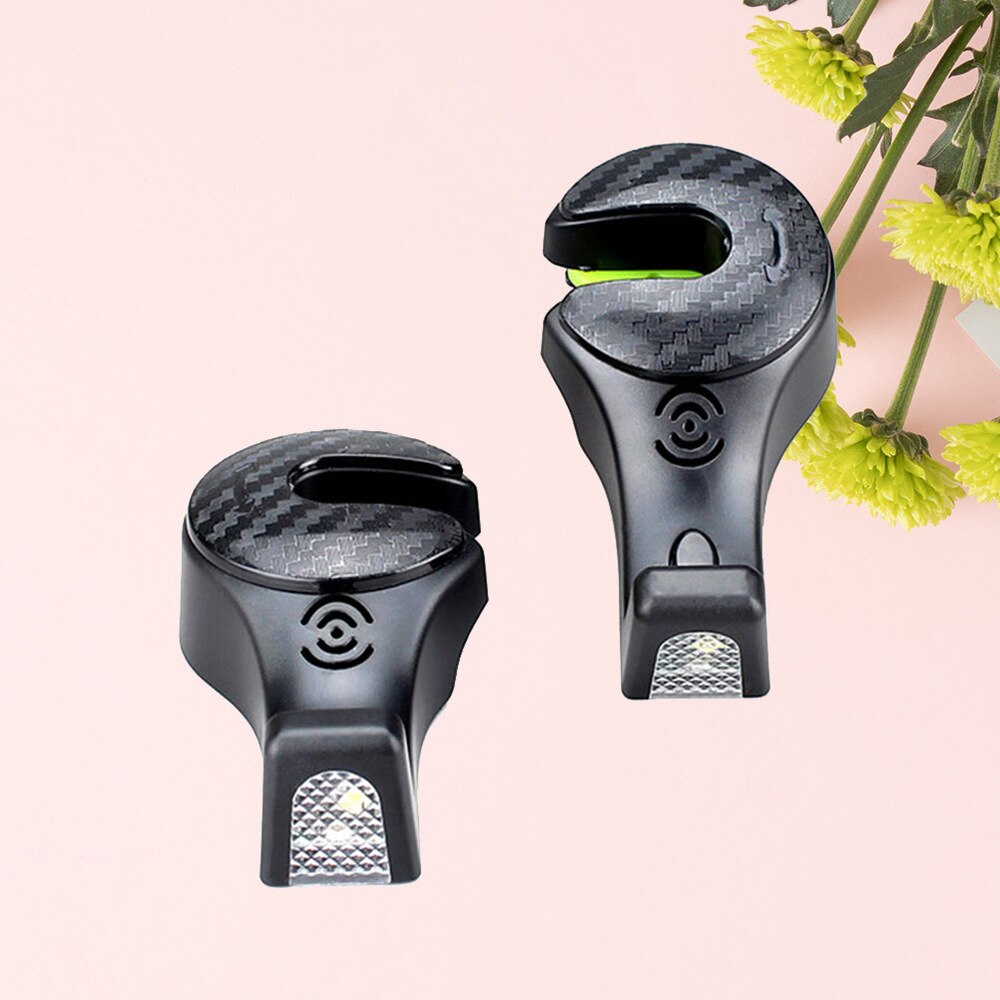 4 stücke Auto Aufhänger Kopfstütze Sitz Haken Multifunktions Auto Sitz Zurück Tragbare Aufhänger Geldbörse Tasche Veranstalter Halfter Mit LED Licht