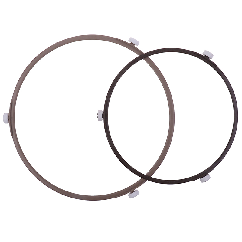 1Pc Mikrowelle Plattenspieler Halterung Kreis Rotierenden Ring Unterstützung Rolle Halterung Glas Plattenspieler Basis Platte Tablett Halfter Stehen