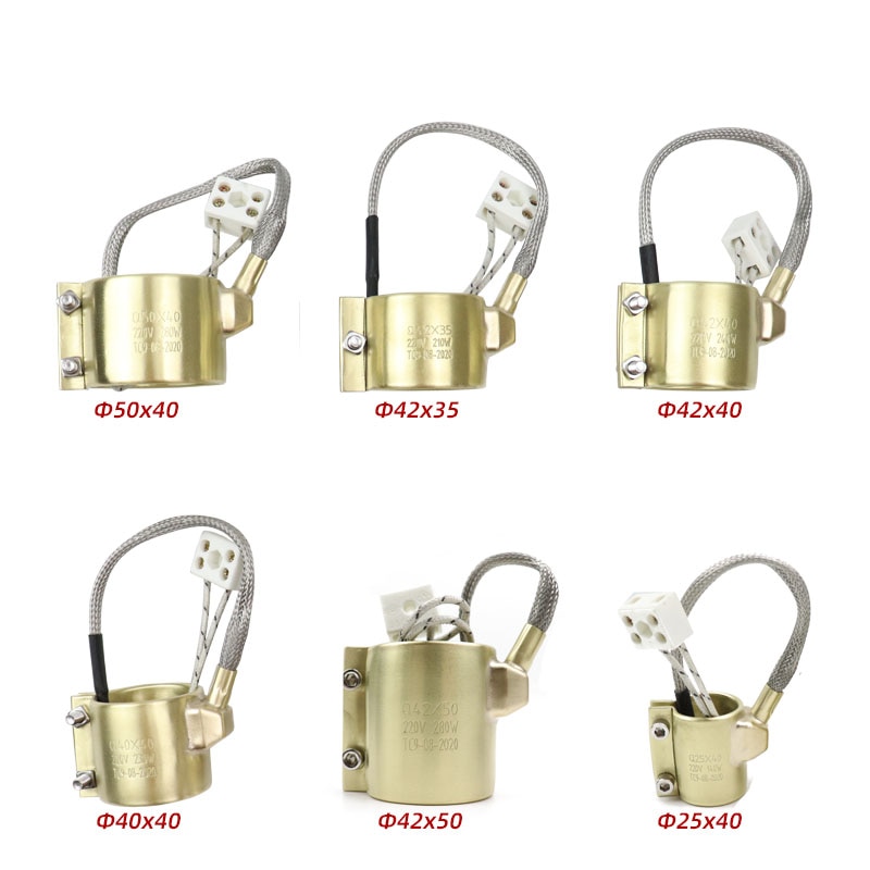 Durcheinander Band Heizung 220v Heizung Element Kupfer Fass Spule Heizung für Spritzguss Maschine