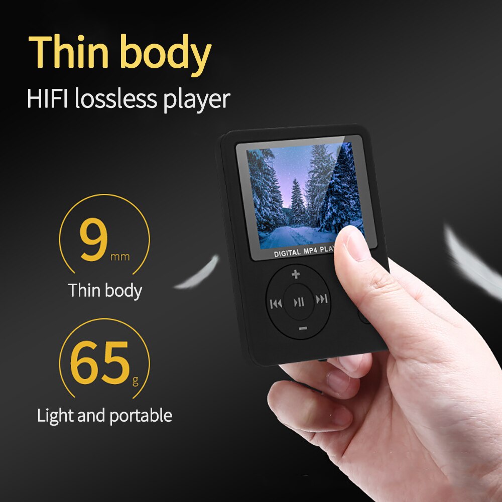 Tragbare Musik Monitor 1,8 Zoll 2,5 d Tft Bildschirm FM E-buch Leser Tragbare Recorder MP3 Multifunktionale Musik Spieler