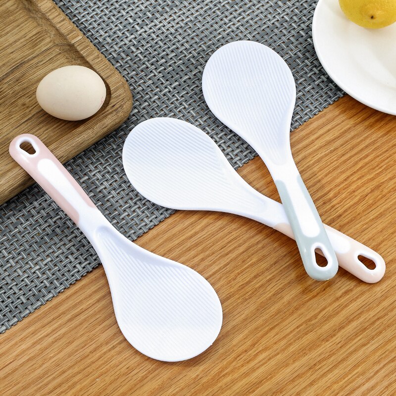 1PC Küche pp Pfanne nicht Stock Reis Paddel Mahlzeit Löffel Haushalt Kunststoff Nicht-Stock Reis Löffel Haushalt küche Spielereien werkzeuge
