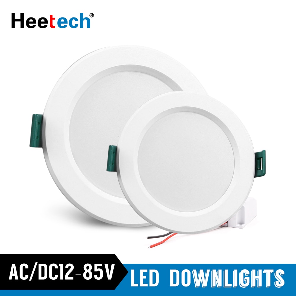 LED Downlight DC/AC 12 V 24 V 36 V 48 V LED Tafel Licht LED Decke Downlight 5 W 9 W 12 W 15 W 18 W Einbau Runde Lampe LED Beleuchtung