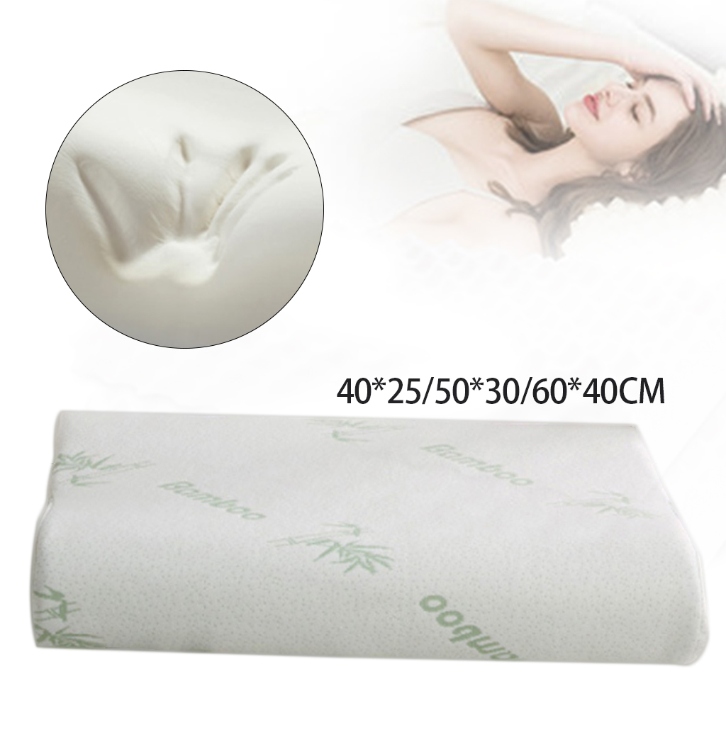 Faser Langsam Rebound Gesundheits Speicher Schaum Kissen Bambus Faser Kissen Erinnerung Schaum Kissen Unterstützung sterben Hals Müdigkeit Linderung