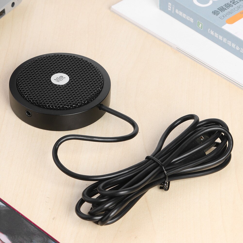 Stimme Konferenz USB Mikrofon Schule Büro Arbeit Konferenz Video Aufnahme Lehre für PC PS4 Spielen Büro Lautsprecher