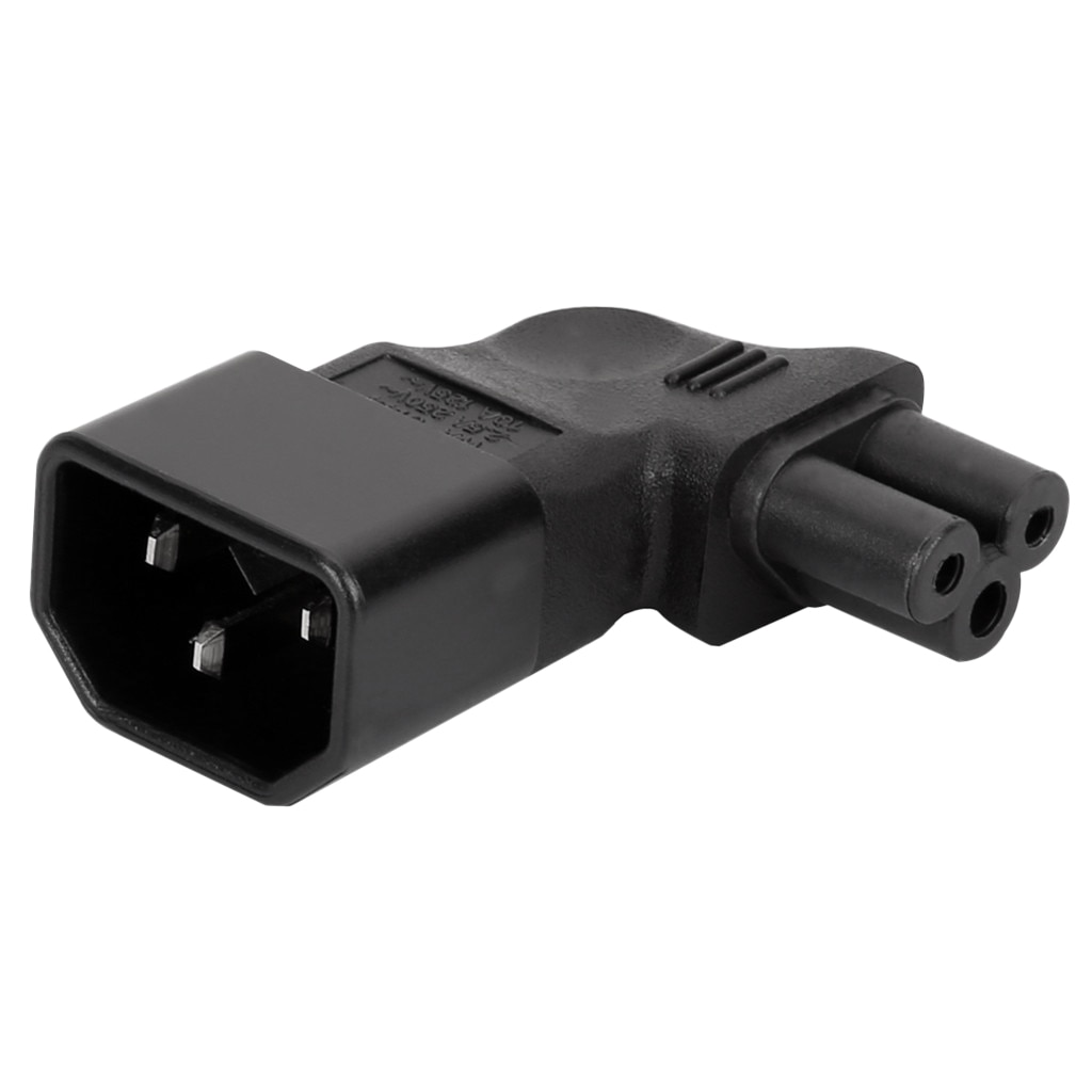 IEC320-C14 Zu IEC 320 C5 Weibliche Kleeblatt Energie Kabel Energie Kabel Adapter Für Laptop Netzteil Scanner Drucker, 10A-16A 250V