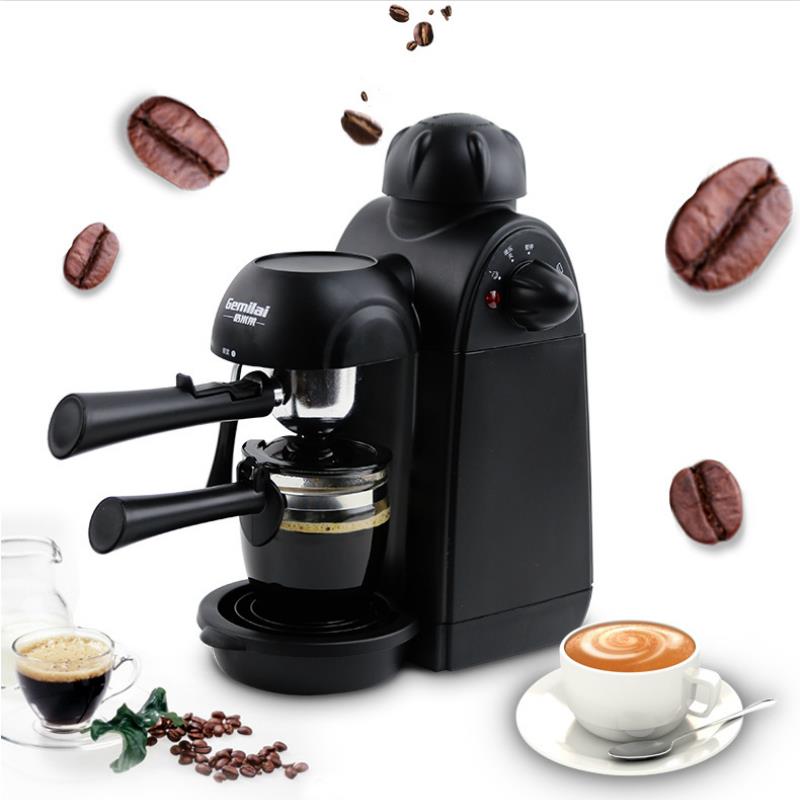 Espresso maschine Kleine halbautomatische haushalt Pumpe druck Kunst Dampf Milch blasiert Kommerziellen