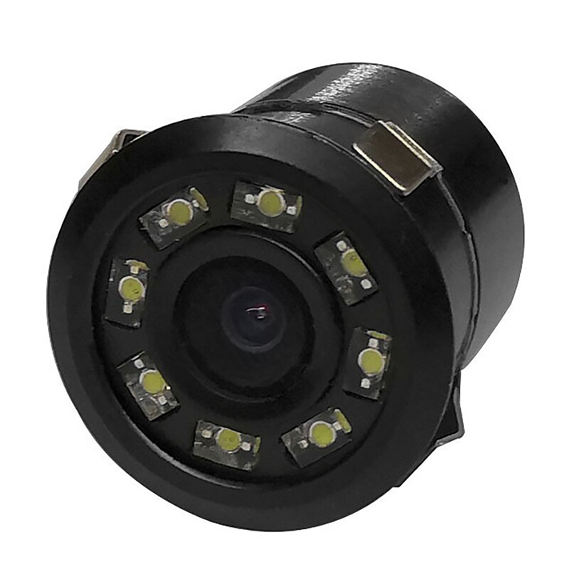 Universal- Auto Kamera 8 LED-leuchten HD Nachtsicht Rück Kamera Rückfahr Video Kamera