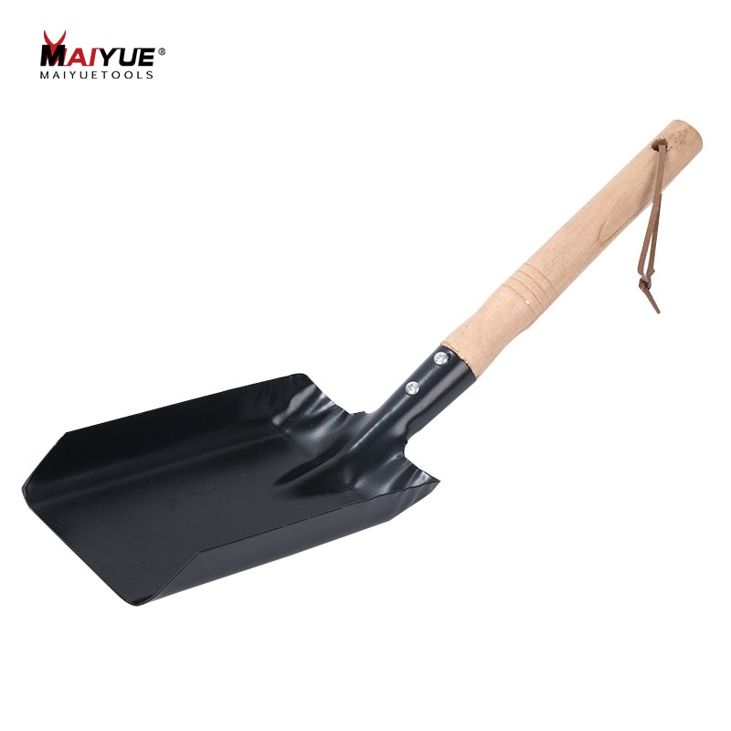MAIYUE Schaufel Blume Pflanzen Schaufel Holzgriff Spaten Gartengeräte Blumen Werkzeug Sämling Pflanzen