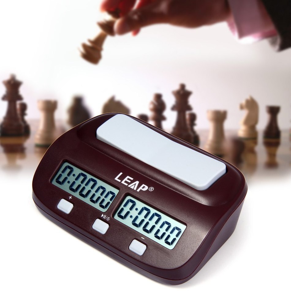 Sprung Digital Schach Uhr zählen hoch Nieder Timer Sport Elektronische Schach Uhr I-gehen Wettbewerb Brettspiel Schach Uhr