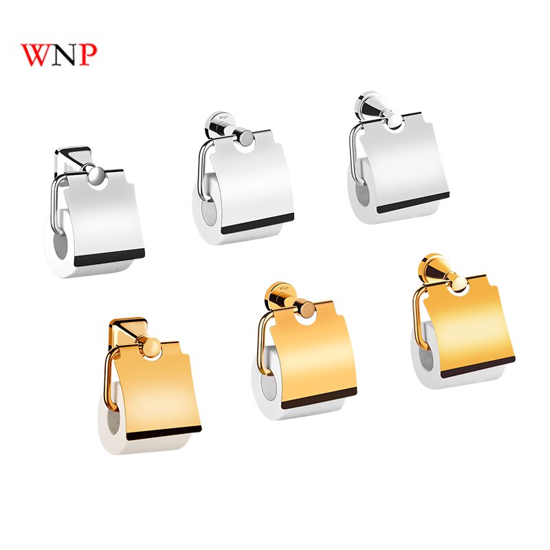 Gold/Silber Schlecht Papier Halfter Wc Papier Halfter Rollen Papier Halfter Mit Abdeckung Gold Schlecht Hardware- Aus Durcheinander