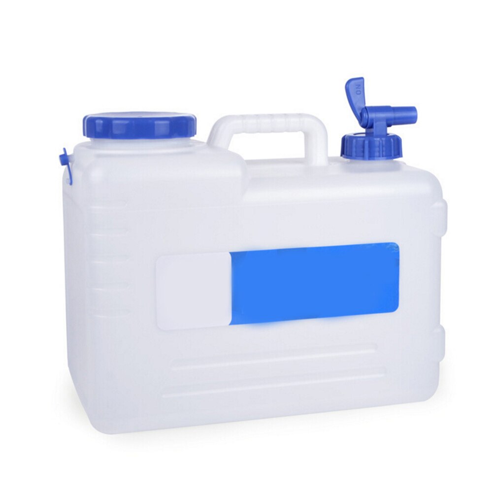 15L Wasser Behälter Auto Fahren Wasser Eimer PC Verdickt Camping Wasser Panzer Mit Wasserhahn Wasser Krug Container Lagerung