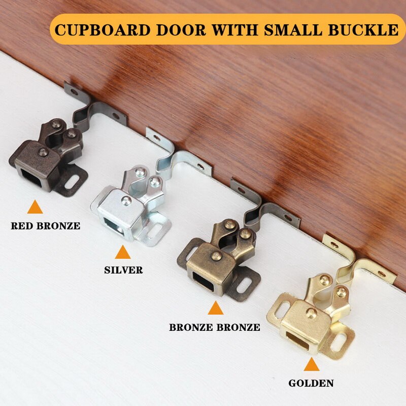 2Stck Magnet Schrank Fänge Tür halt Näihr Stopfen Dämpfer Puffer Schrank sperren Schrank Hardware- Möbel Armaturen Neue