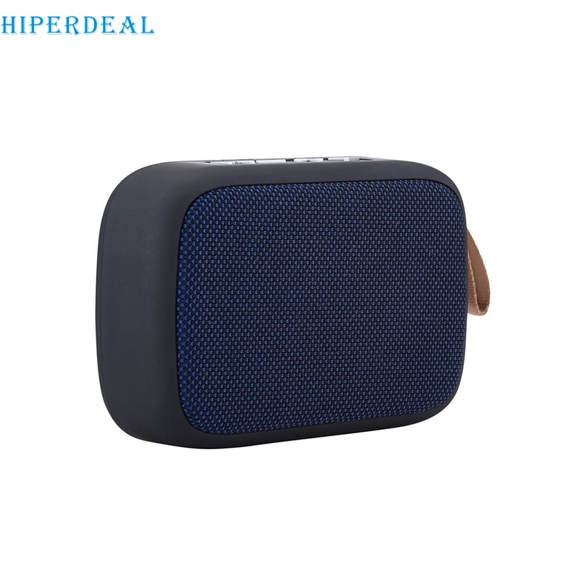 HIPERDEAL Tragbare Bluetooth Lautsprecher mit HD Audio-, Stereo Drahtlose Lautsprecher mit FM Radio, Besser Bass, unterstützung Mikro-SD/TF / U