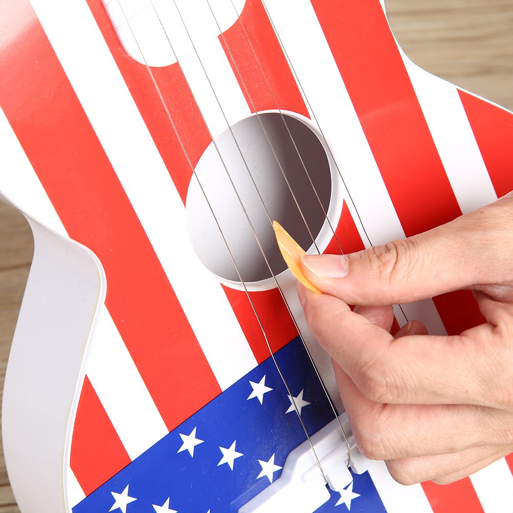 1 einstellen Gitarre wählt fallen Leder Schlüssel Kette Gitarre wählt Halfter Plektren Tasche