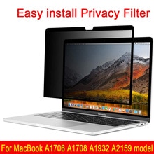 Einfach installieren Privatsphäbetreffend Filter Bildschirm Schutz Film Für /7 Neue MacBook Profi13 Für Neue MacBook Luft13.3 Ich würde modell a1932