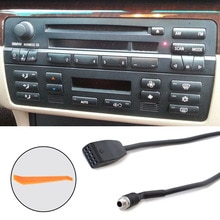 Original Standard 3,5mm Auto AUX in Eingang Schnittstelle Adapter MP3 Radio Kabel Für BMW E39 E53 X5 E46 Auto Zubehör