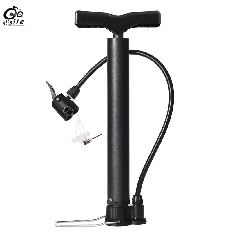 Fahrrad Pumpe 120PSI Mini Hand Pumpe Luft Inflator Ventil MTB Berg Straße Fahrrad Pumpe