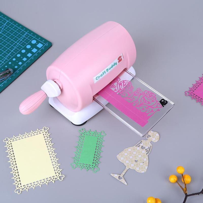 DIY Kunststoff Papier Schneiden Präge Maschine Handwerk Scrapbooking Album Cutter Stück Gestanzte Sterben-schneiden Maschine Album Cutter