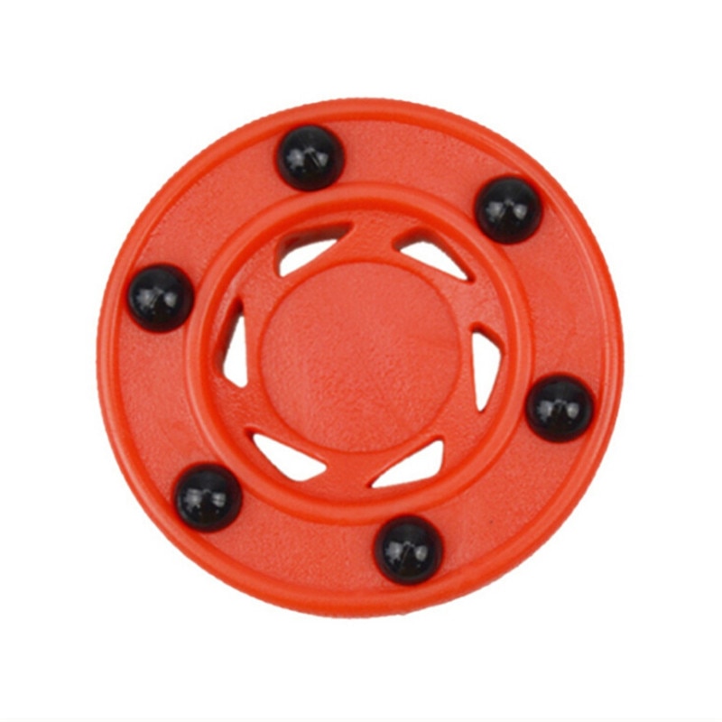 Rolle Eishockey dauerhaft ABS Hohe-dichte Gute Praxis Puck Perfekt Gleichgewicht Für Eis Inline Straße Rolle Eishockey-Ausbildung