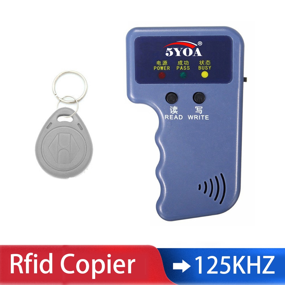 125KHz RFID Kopierer Zugriff Kontrolle Karte Leser Schriftsteller Duplizierer Tragbare Für Tür Zugriff Nähe Sensor Clever Karte Leser
