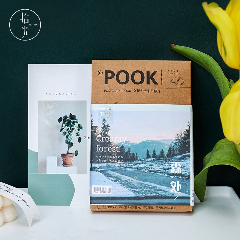 30 Teile/satz Tief in sterben Wald Serie Postkarte Spezielle Grußkarten DIY Tagebuch Dekoration Schreibwaren