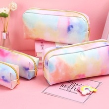 Mädchen Herz Traum Bunte Serie Bleistift Tasche Schreibwaren Tasche Kawaii Bunte Bleistift fallen Schule Lieferungen Schreibwaren Machen hoch