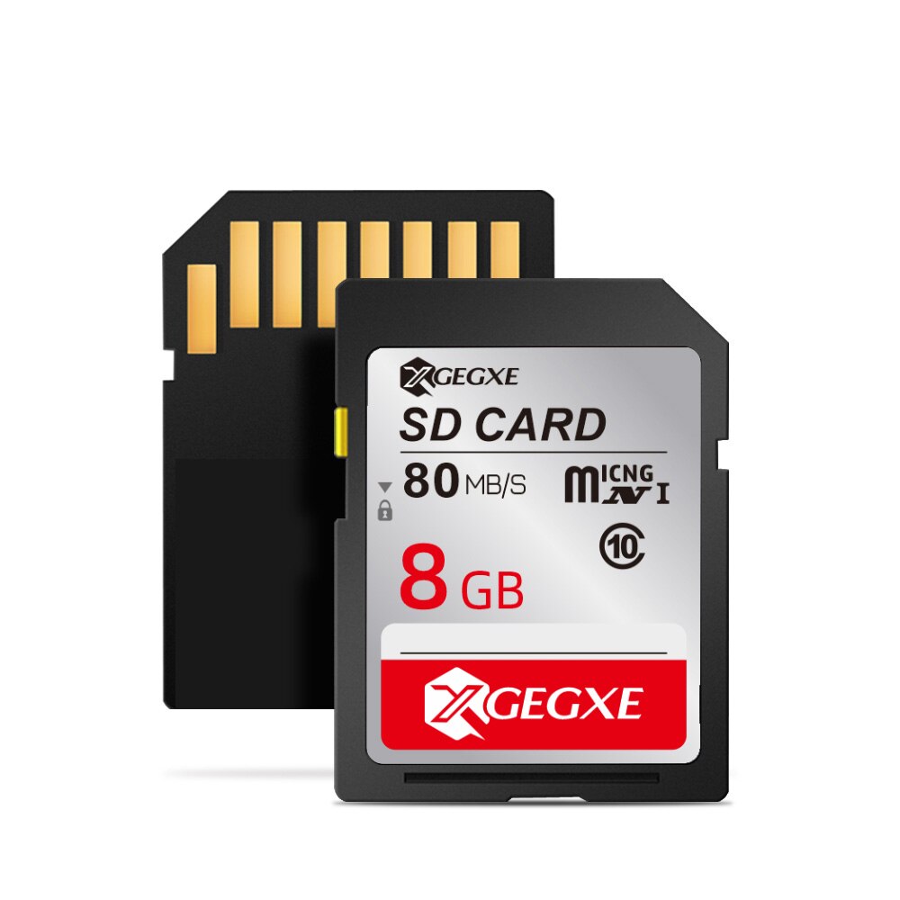 16GB SD Karte 8GB 32GB 64GB 128GB Speicher Karte 80 MB/s-Stock für Kamera
