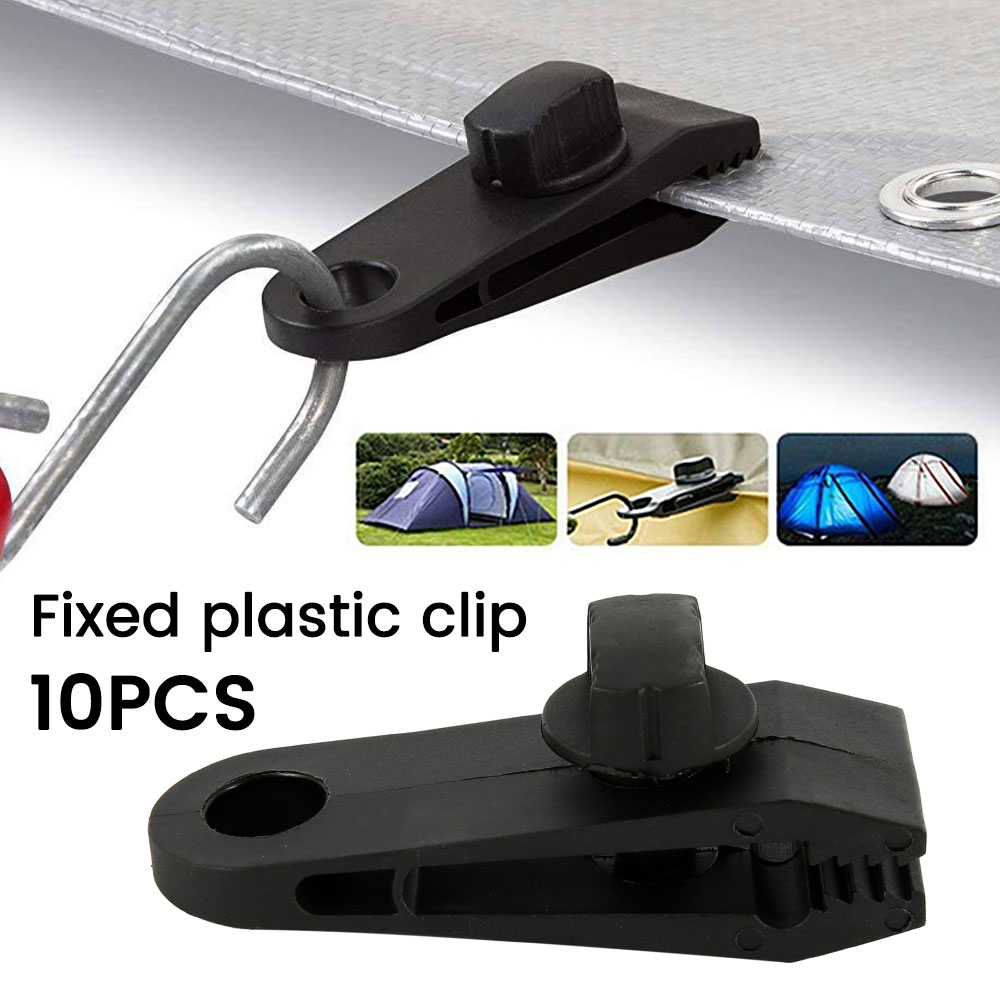 10/12Stck Zelt Clips schwer Pflicht dauerhaft Prämie sperren Griff Baldachin Klemme für Zelt Markisen Camping tarps Wohnwagen