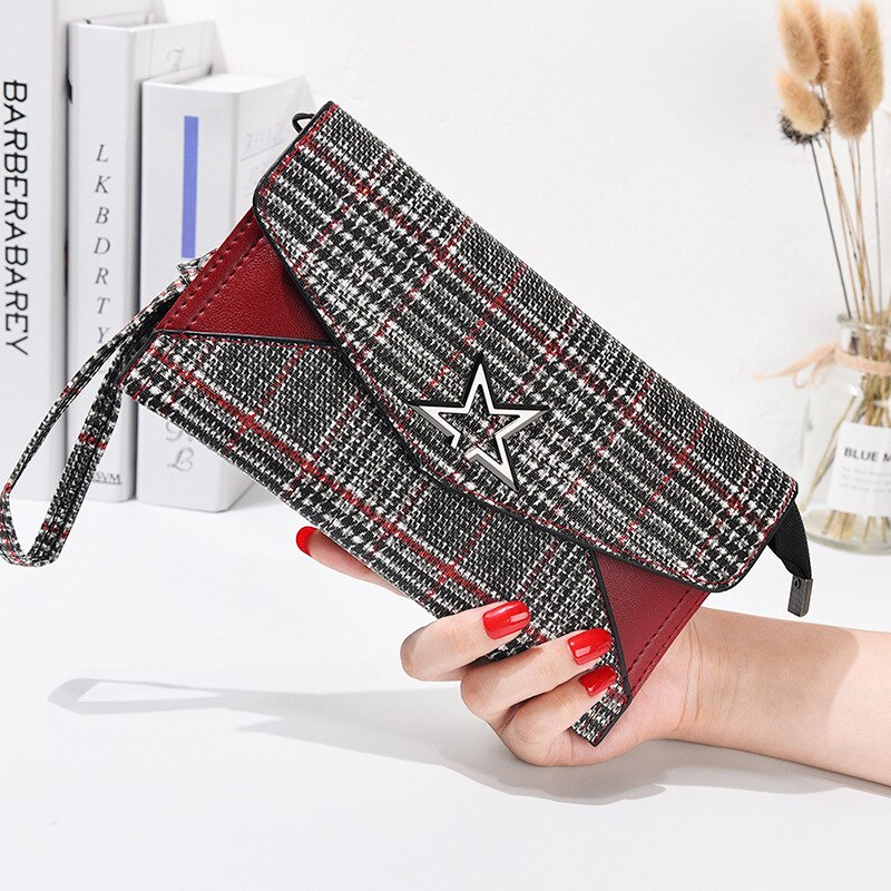 Stern Schwarz Weiß Plaid Kupplungen Frauen Hochzeit Kupplungen Frauen Für Abend Neue Kupplungen Frauen Hand Taschen Hochzeit Für Abend