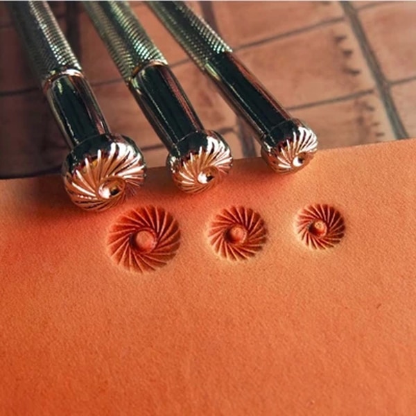 Leder handwerk Carving werkzeug leder sattel, der werkzeug DIY leder betroffen aufbringen stempel werkzeug