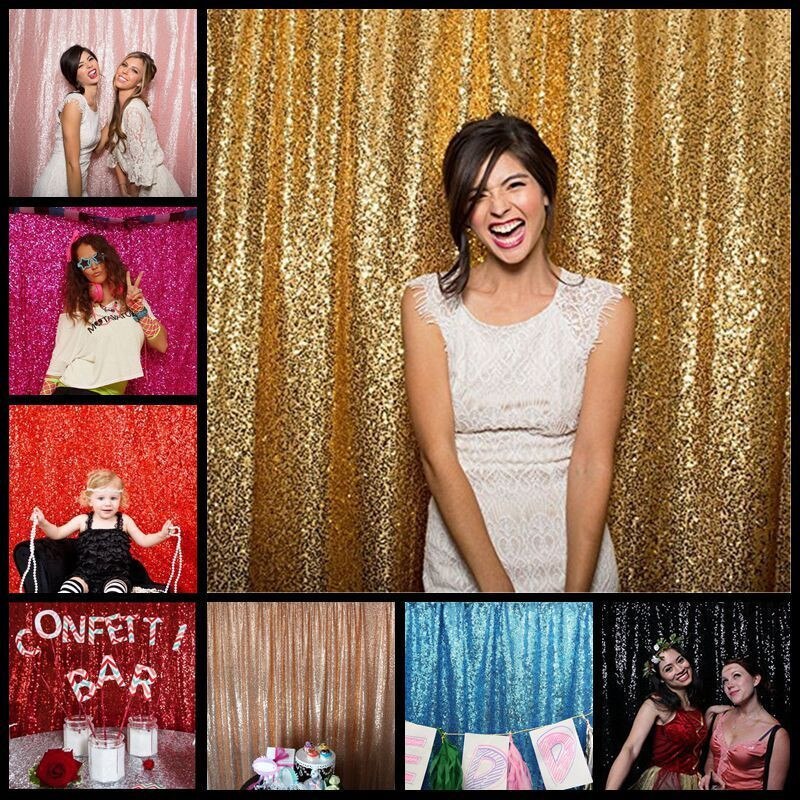 4FT * 6FT Gold Pailletten Foto Hintergrund, Hochzeit Foto Verkaufsstand, Fotografie Hintergrund