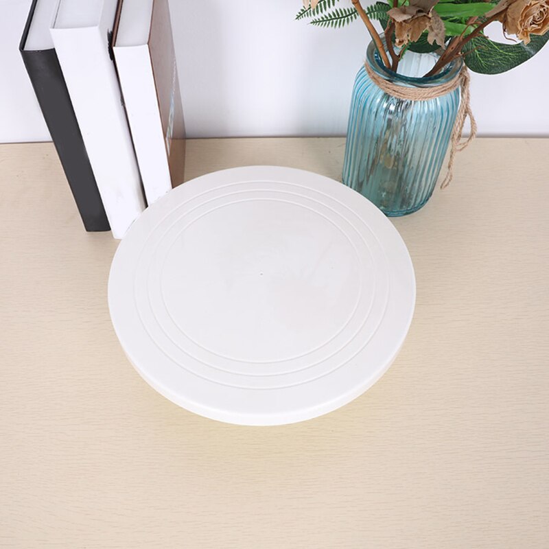 Kunststoff Kuchen Drehscheibe DIY Gebäck Backen Werkzeuge Kuchen Stehen Kuchen Drehscheibe Drehung einstellen Kuchen Dekoration Backen Werkzeuge