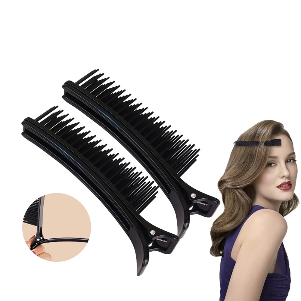 Haar Griff Schellen Salon Haar Abschnitt Schneiden Clips Kamm Friseur Färben Dauerwelle Haar Stifte Hause DIY Haarspange Haar Styling