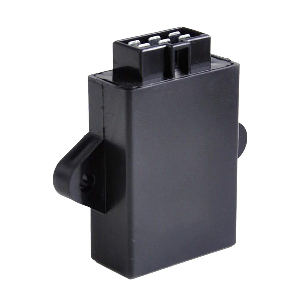 Hohe Leistung 6 Stifte CDI Modul Kasten Einheit Für Suzuki GN250-Schwarz